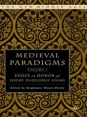 cover image of Medieval Paradigms, Volume 1